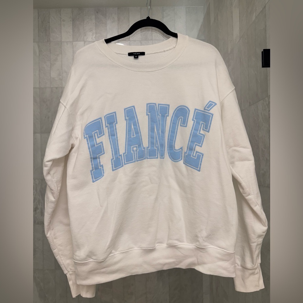 THE BAR Bridget FIANCÉ sweatshirt